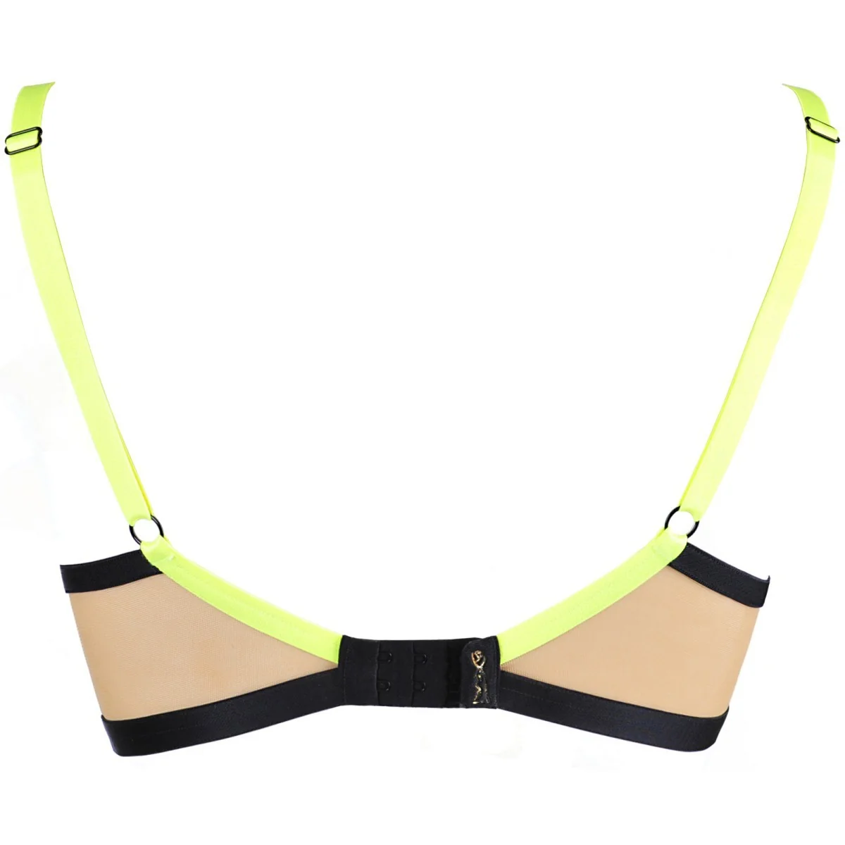 Push-Up BH beige-schwarz V-10151 von Axami kaufen | Fesselliebe