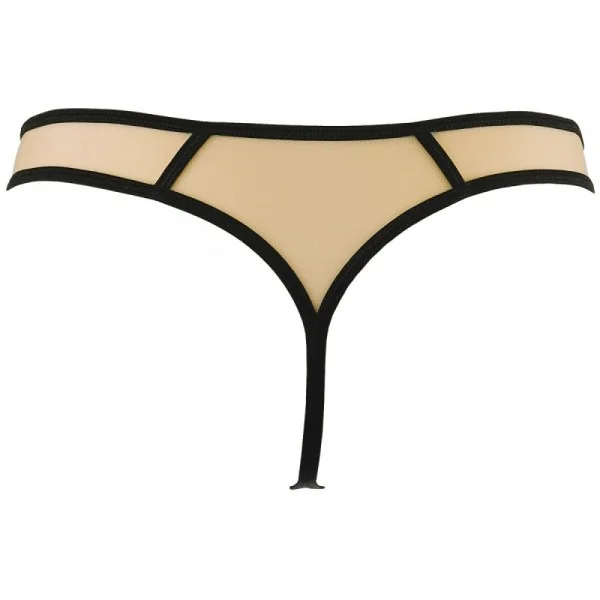 String beige-schwarz V-10148 von Axami kaufen | Fesselliebe