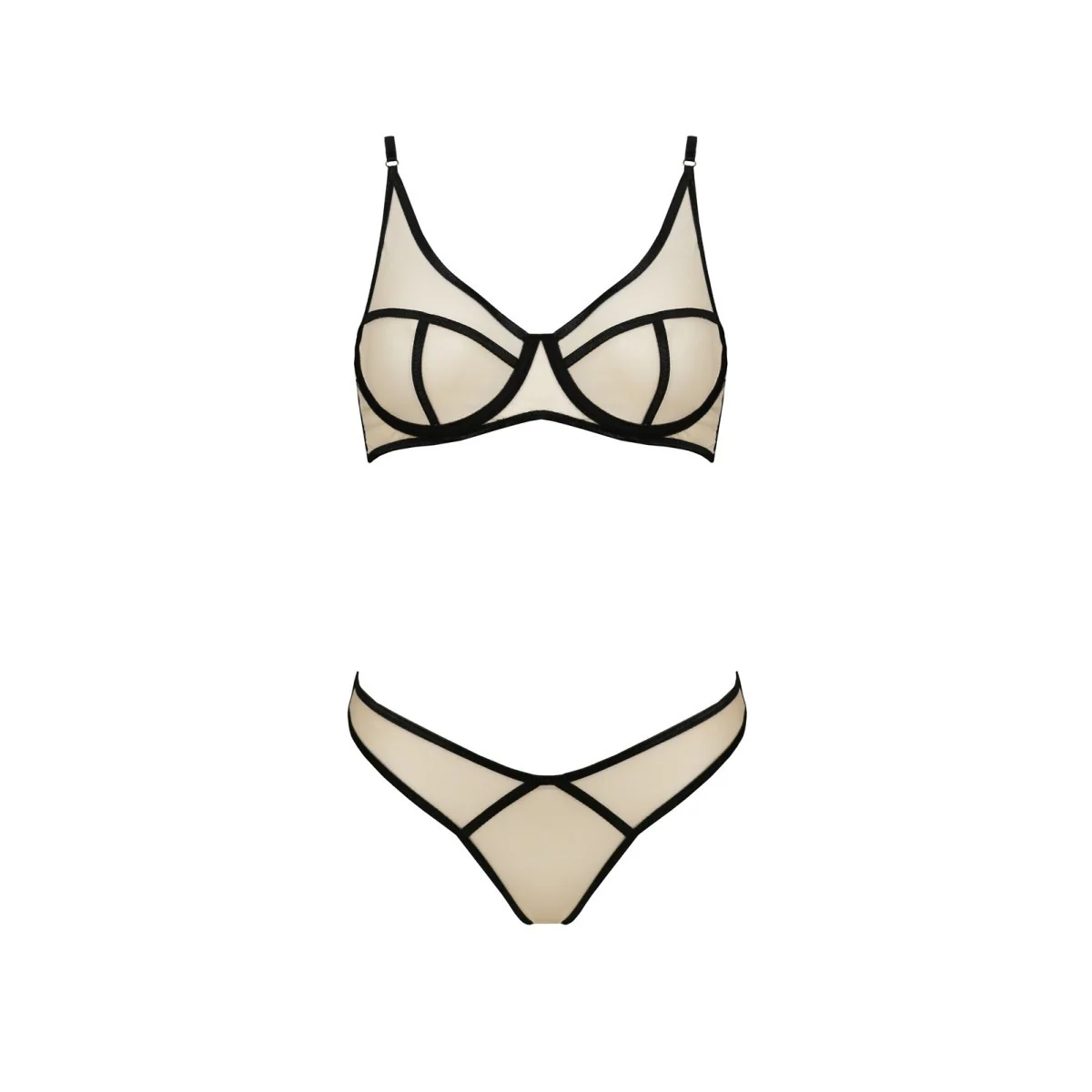 Serara 2er Set beige von Passion-Exklusiv kaufen | Fesselliebe