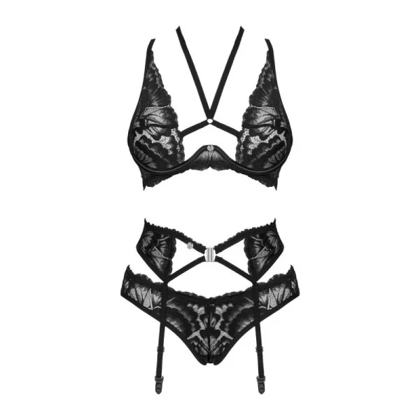 Alessya 3er Set schwarz von Obsessive kaufen | Fesselliebe