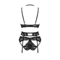 Alessya 3er Set Schwarz von Obsessive