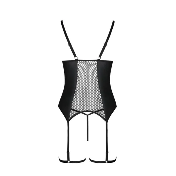 Beth Korsett & Tanga schwarz von Passion-Exklusiv kaufen | Fesselliebe