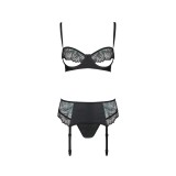 Astrida 3er Set Schwarz von Passion-Exklusiv | Fesselliebe.de