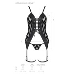 Angelica Korsett & Tanga Schwarz von Passion-Exklusiv | Fesselliebe.de