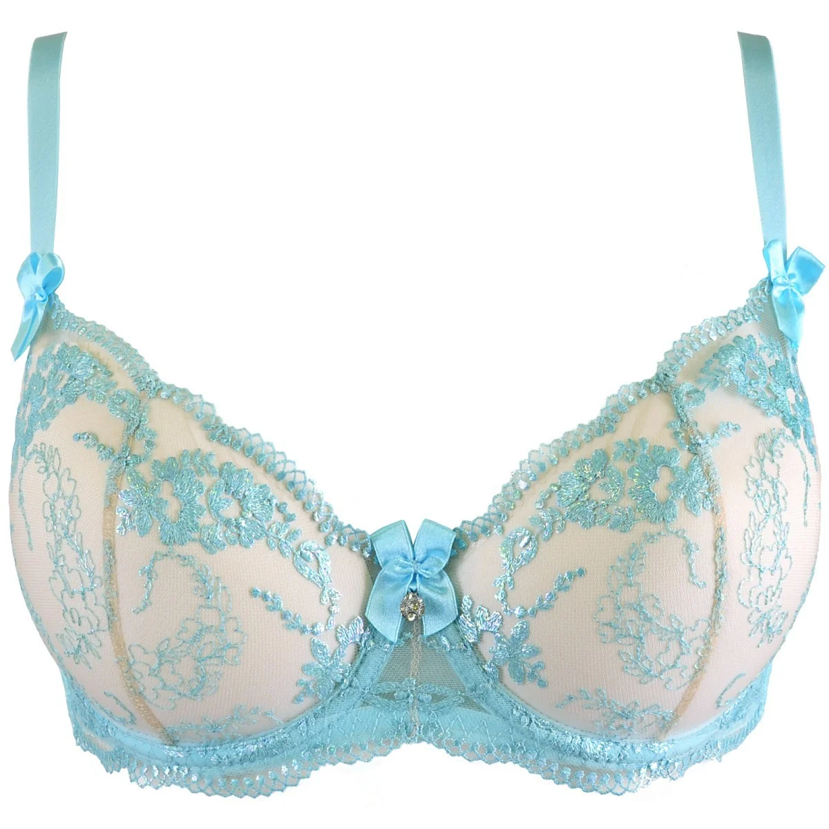 BH blau V-10131 von Axami kaufen | Fesselliebe