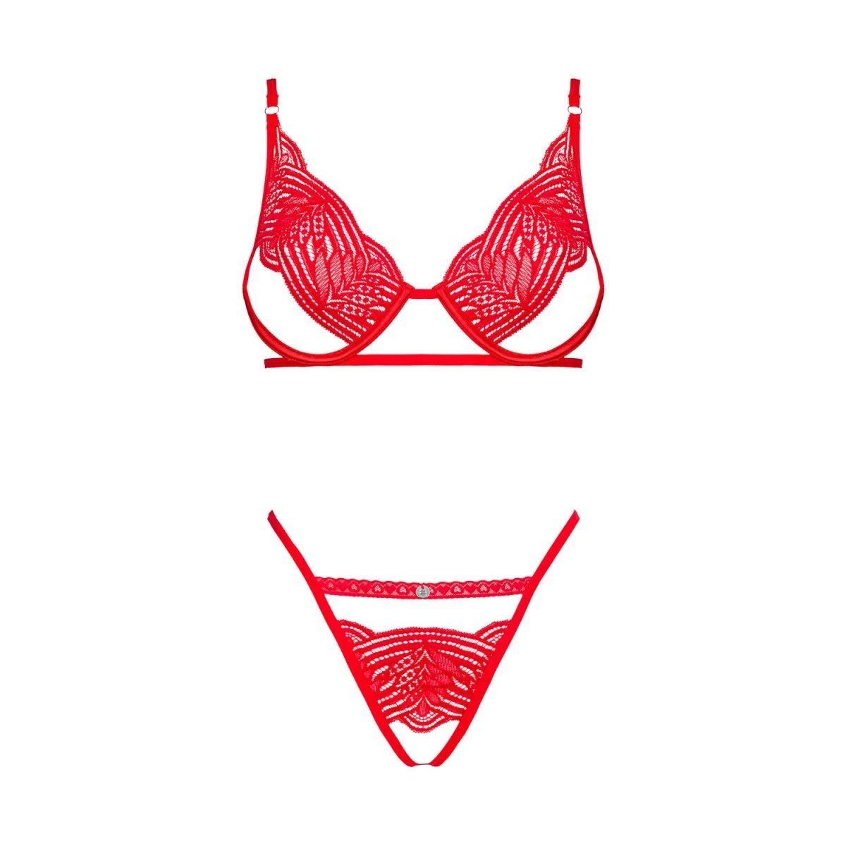 Mellania 2er Set rot von Obsessive kaufen | Fesselliebe