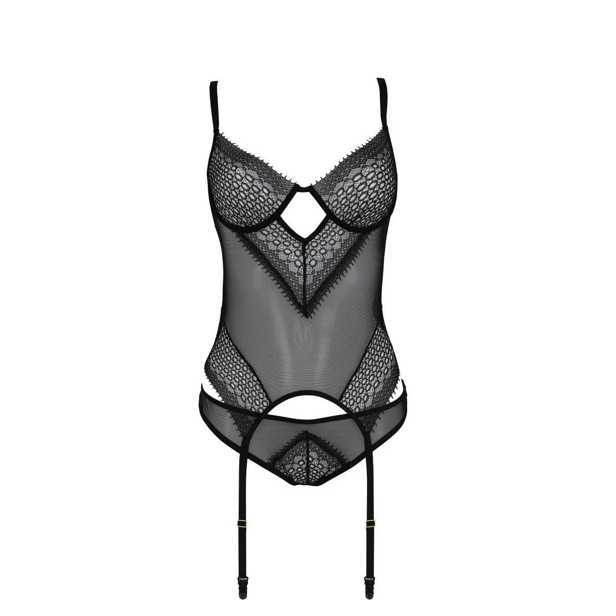 Denerys Korsett & Tanga schwarz von Casmir kaufen | Fesselliebe