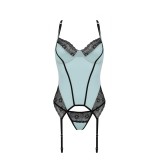 Sidra Korsett & Tanga Mint von Casmir | Fesselliebe.de
