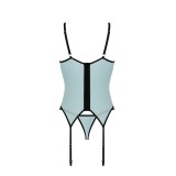 Sidra Korsett & Tanga Mint von Casmir | Fesselliebe.de