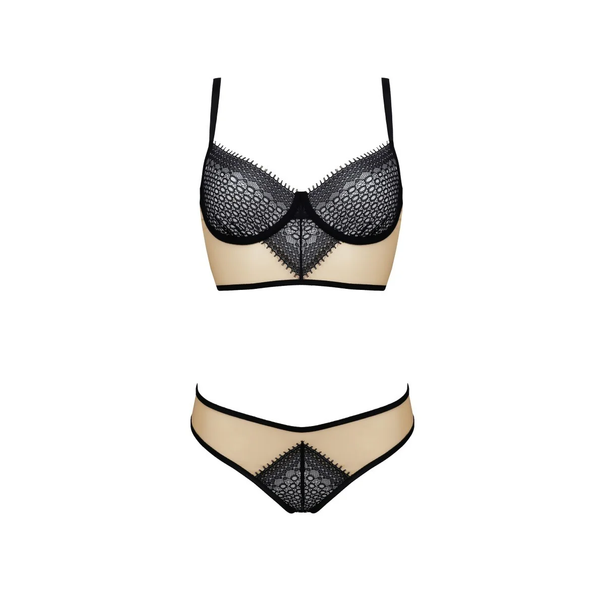 Denerys 2er Set beige-schwarz von Casmir kaufen | Fesselliebe