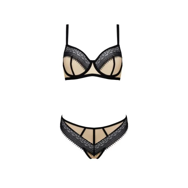 Denerys Bikini beige-schwarz von Casmir kaufen | Fesselliebe