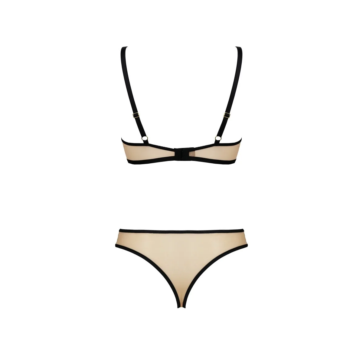 Denerys Bikini beige-schwarz von Casmir kaufen | Fesselliebe