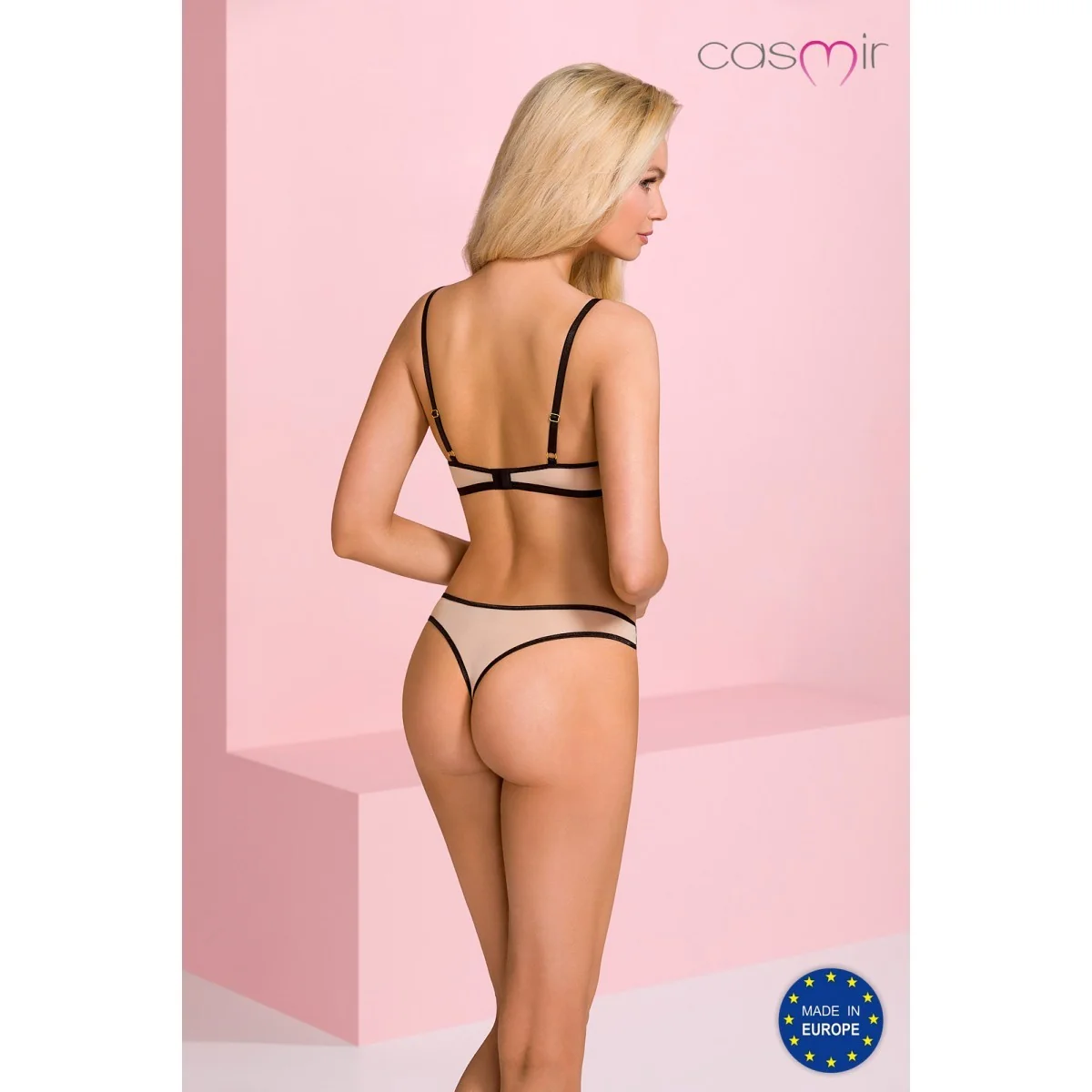 Denerys Bikini beige-schwarz von Casmir kaufen | Fesselliebe