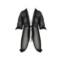 Eco Selaginella Peignoir Schwarz von Passion Eco Collection