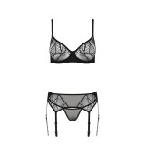 Eco Leafa 3er Set Schwarz von Passion Eco Collection | Fesselliebe.de