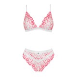 Bloomys 2er Set Pink-Weiss von Obsessive | Fesselliebe.de