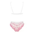 Bloomys 2er Set Pink-Weiss von Obsessive