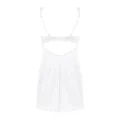 Amor Blanco Bügel Chemise & Tanga Weiss von Obsessive