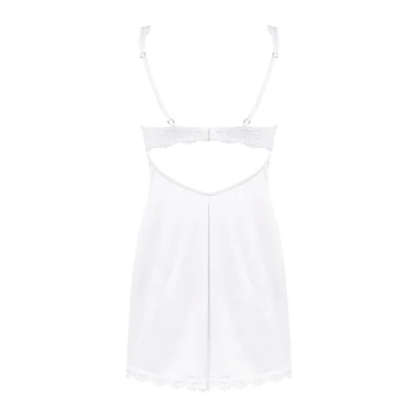 Amor Blanco Bügel Chemise & Tanga weiß von Obsessive kaufen | Fesselliebe