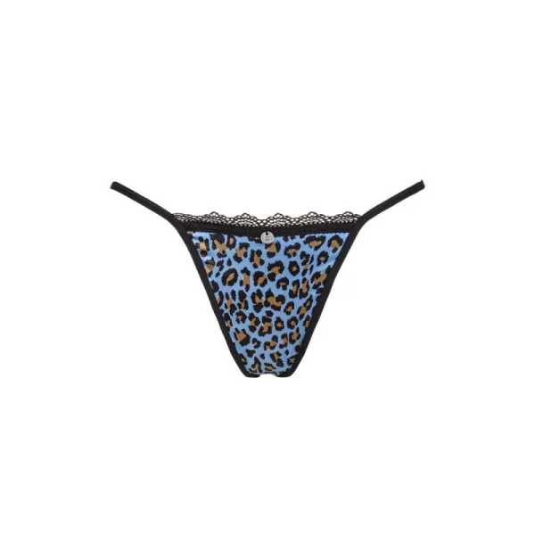 Nadines Tanga blau von Obsessive kaufen | Fesselliebe