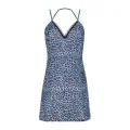 Nadines Chemise & Tanga Blau von Obsessive