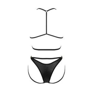 Cobra Nive 2er Set Schwarz von Obsessive