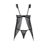 Milagros Chemise & Tanga Schwarz von Avanua | Fesselliebe.de