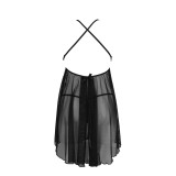 Leslie Chemise & Tanga Schwarz von Avanua | Fesselliebe.de