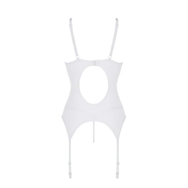 Adelina Korsett & Tanga weiß von Avanua kaufen | Fesselliebe