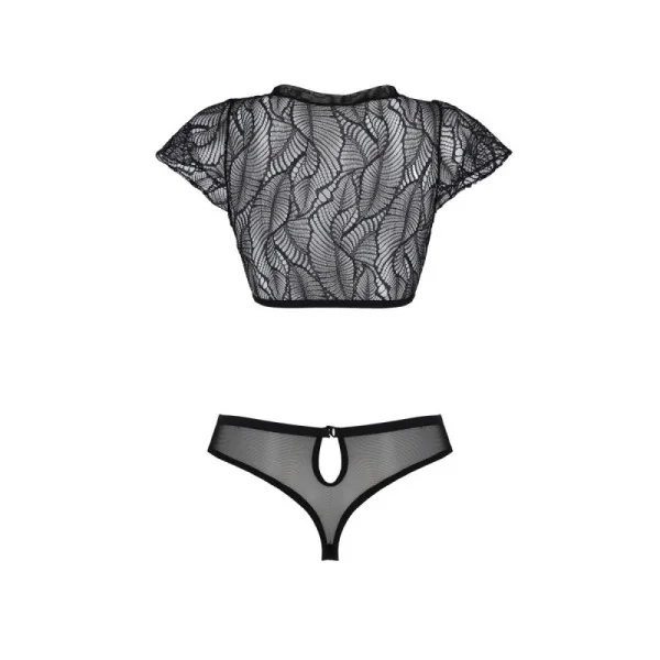 Eco Leafa Bikini schwarz von Passion Eco Collection kaufen | Fesselliebe
