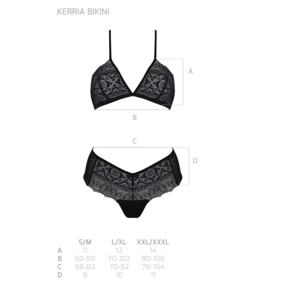 Eco Kerria Bikini schwarz von Passion Eco Collection kaufen | Fesselliebe