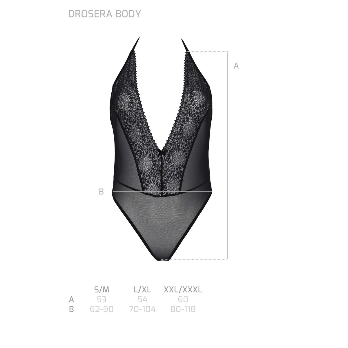 Eco Drosera Body schwarz von Passion Eco Collection kaufen | Fesselliebe