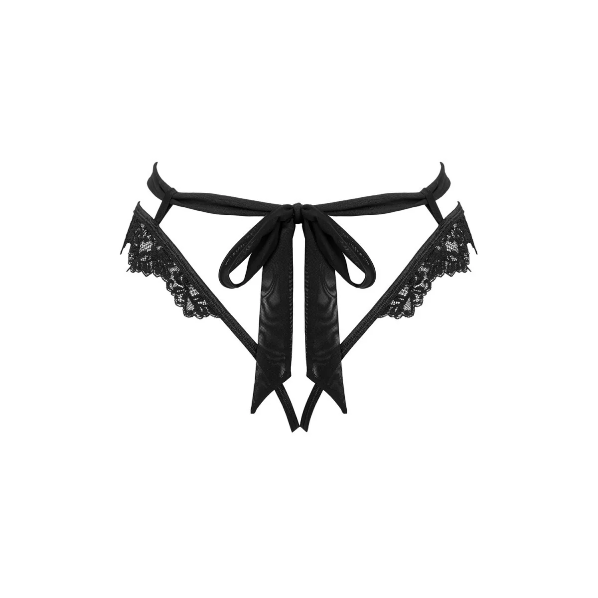 Setilla offener Schritt Höschen schwarz von Obsessive kaufen | Fesselliebe