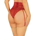 Lonesia Strumpfgürtel Rot von Obsessive