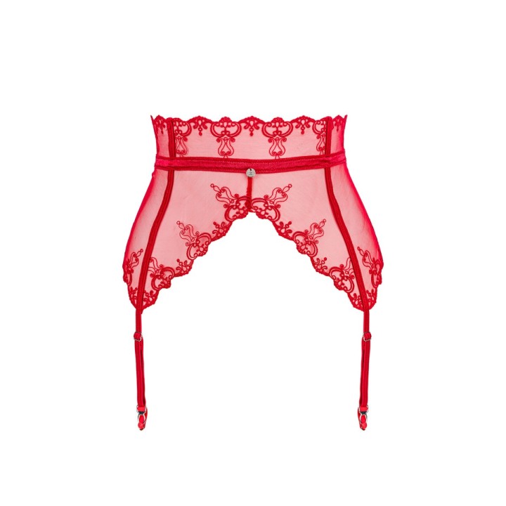 Lonesia Strumpfgürtel Rot von Obsessive | Fesselliebe.de