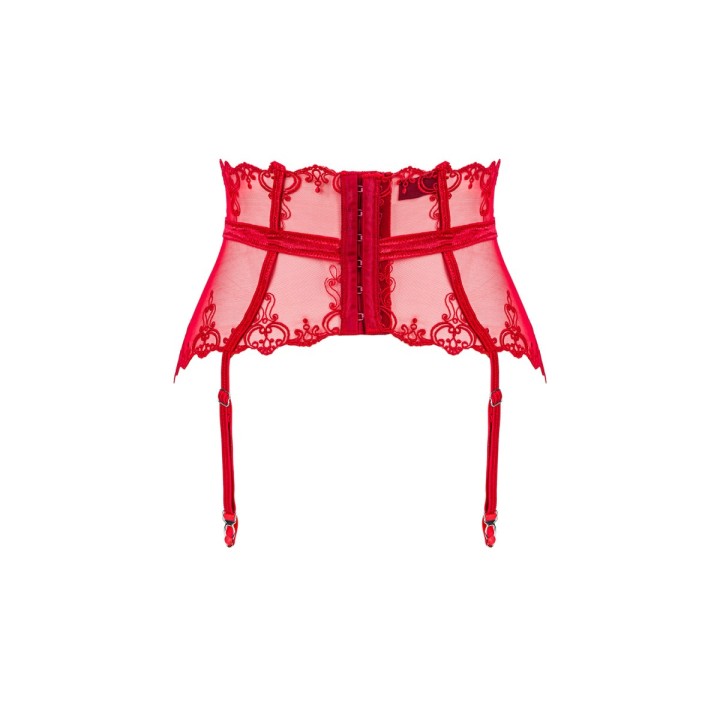 Lonesia Strumpfgürtel Rot von Obsessive | Fesselliebe.de