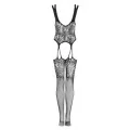 Bodystocking F237 Schwarz von Obsessive