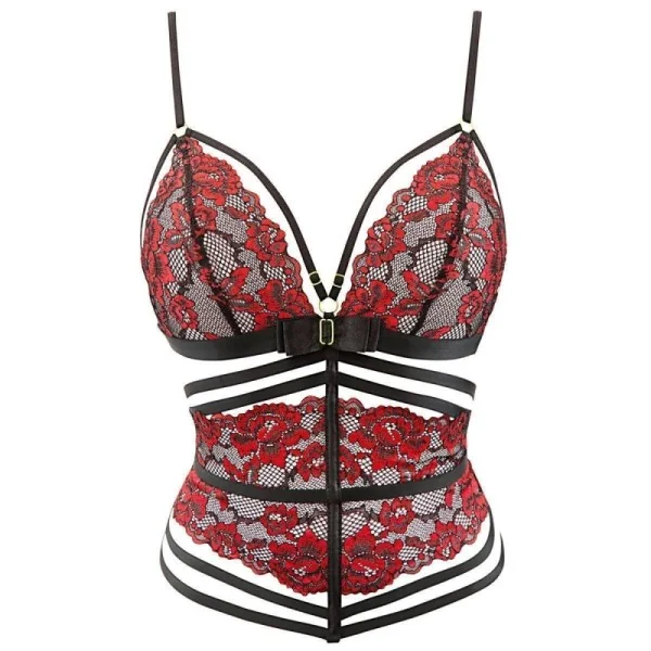 Korsett schwarz V-10037 von Axami kaufen | Fesselliebe