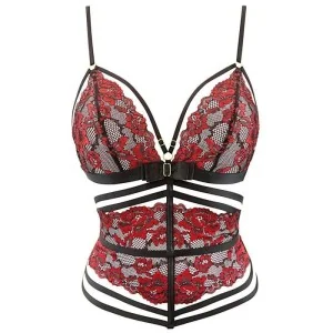 Korsett Schwarz V-10037 von Axami