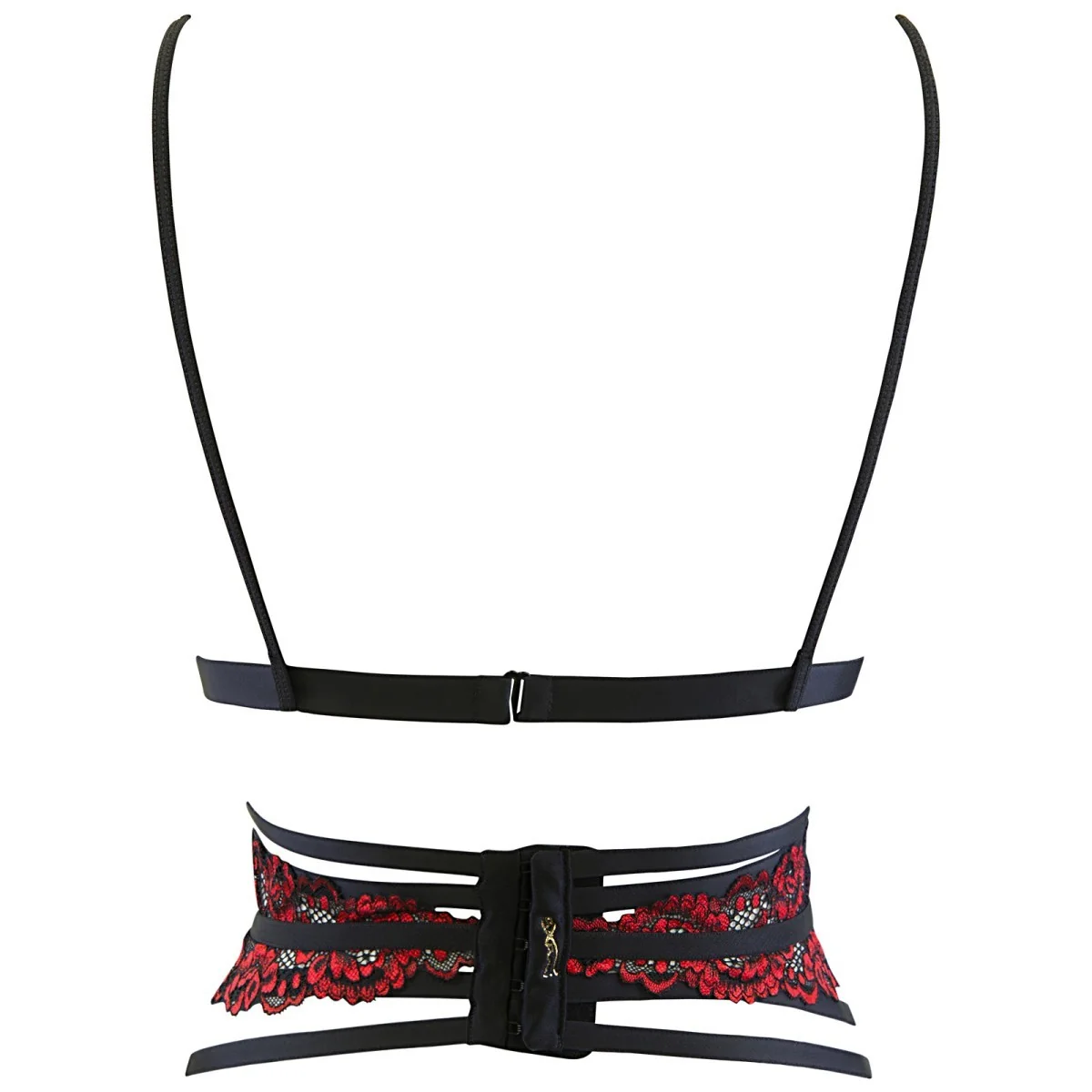 Korsett schwarz V-10037 von Axami kaufen | Fesselliebe