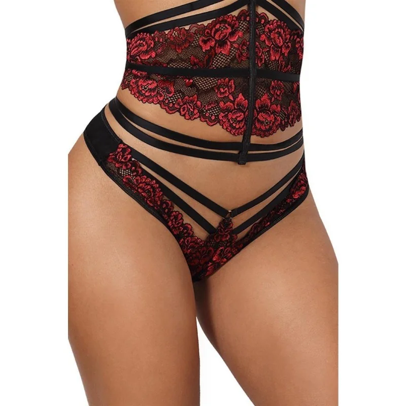 String schwarz V-10038 von Axami kaufen | Fesselliebe