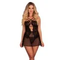 Baririn Minikleid & Tanga Schwarz von Livco Corsetti Fashion