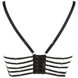 Bustier Schwarz V-10081 von Axami | Fesselliebe.de