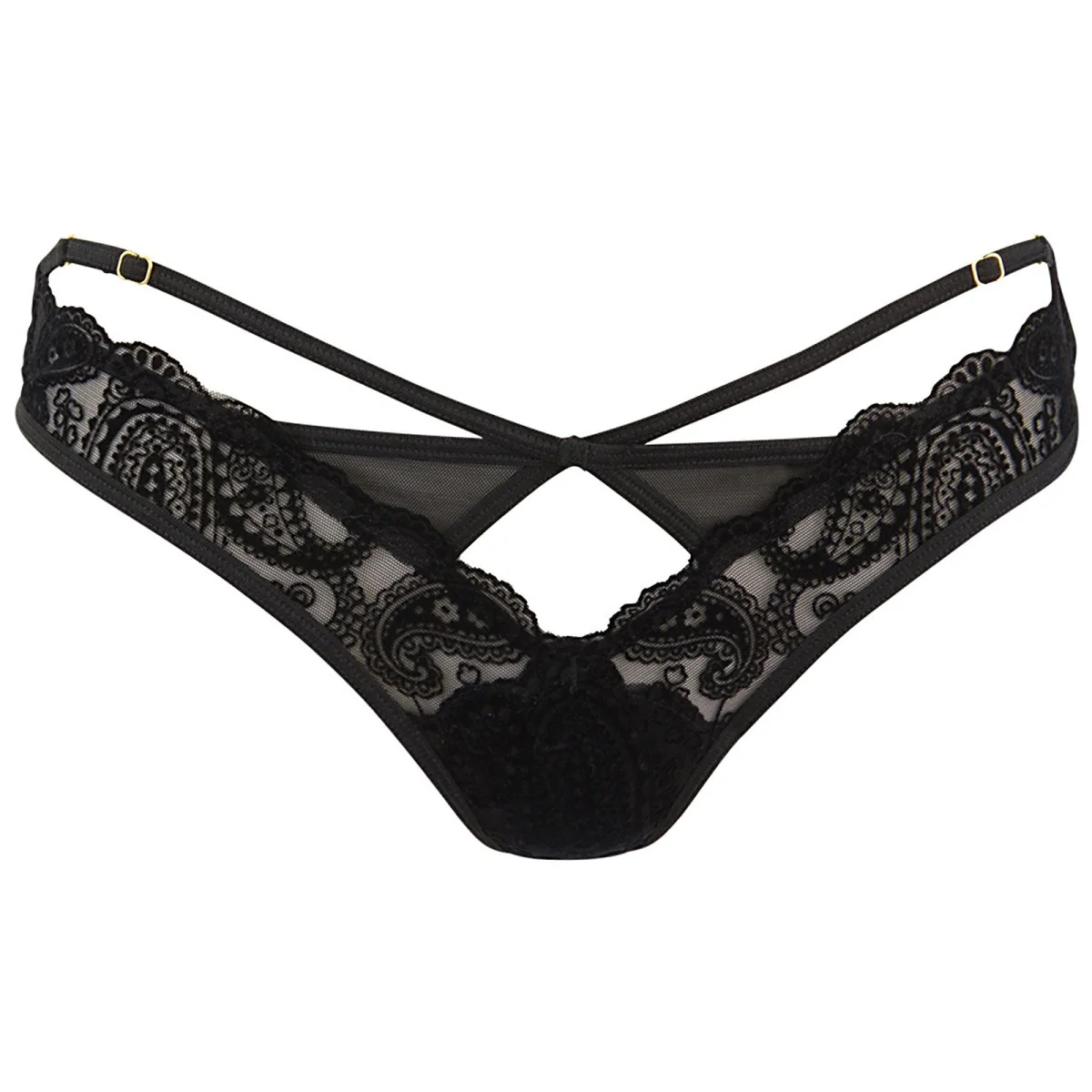 String schwarz V-10058 von Axami kaufen | Fesselliebe