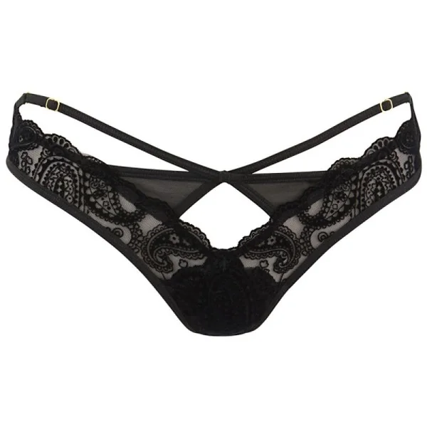 String schwarz V-10058 von Axami kaufen | Fesselliebe