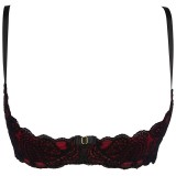 BH Schwarz mit Offenen Cups V-10041 von Axami | Fesselliebe.de