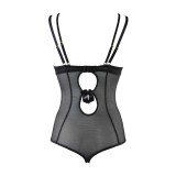 Body Schwarz V-10110 von Axami | Fesselliebe.de