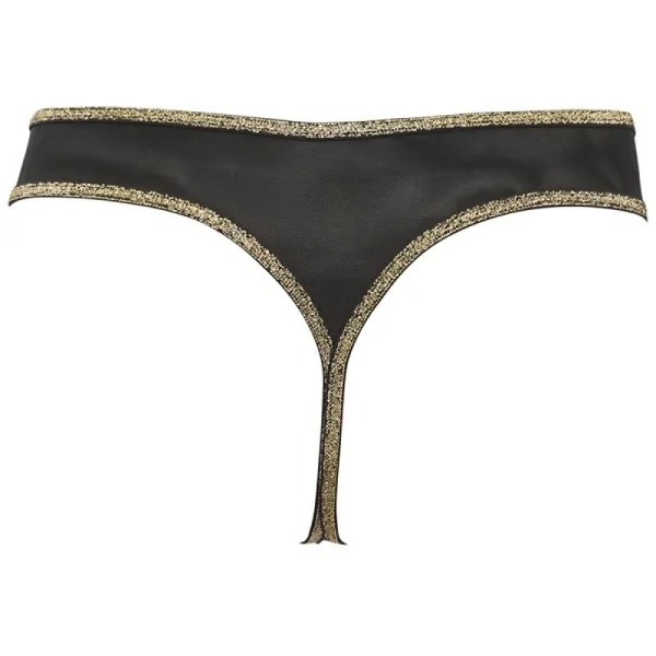 String schwarz-gold V-10108 von Axami kaufen | Fesselliebe