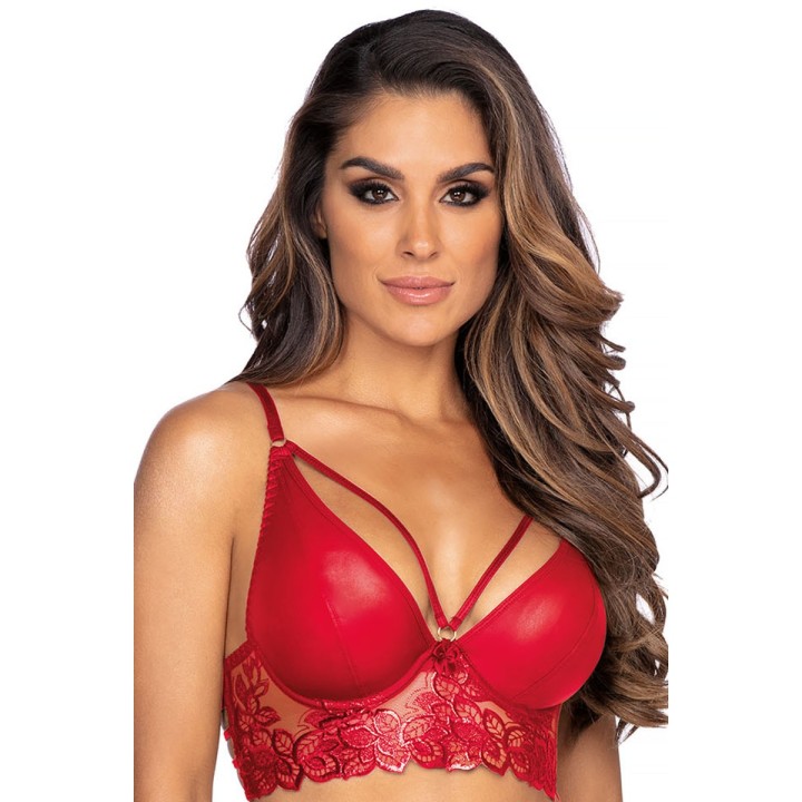 Bustier Rot V-10071 von Axami | Fesselliebe.de
