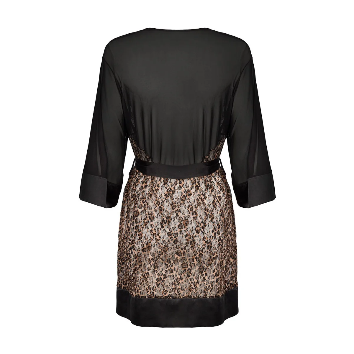 Allunes Peignoir schwarz-Leo von Obsessive kaufen | Fesselliebe